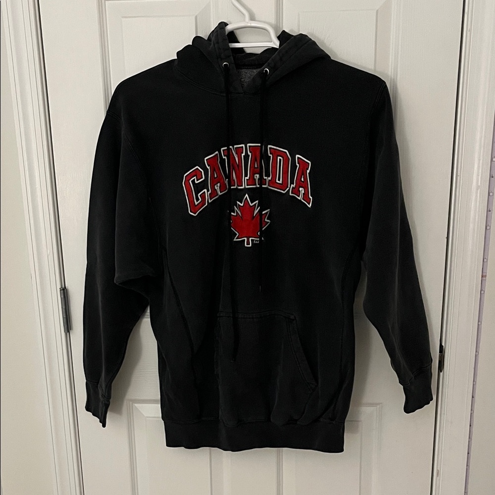 Steve & Barry's Black Canada Hoodie